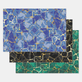 Kintsugi Goudader Inpakpapier Vel