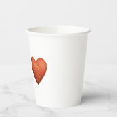 Kintsugi-hart Papieren Bekers (Links)