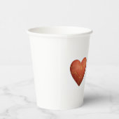 Kintsugi-hart Papieren Bekers (Rechts)