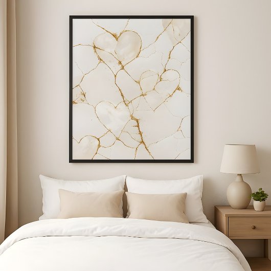Kintsugi Heart of Love  Poster
