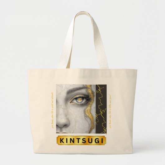 KINTSUGI Jumbo Tas van Adiela Akoo (Voorkant)
