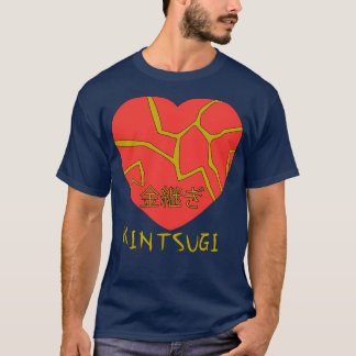 Kintsugi Kintsukuroi Heart 1 T-shirt