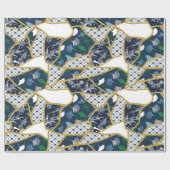 Kintsugi klein inpakpapier (Vlak)