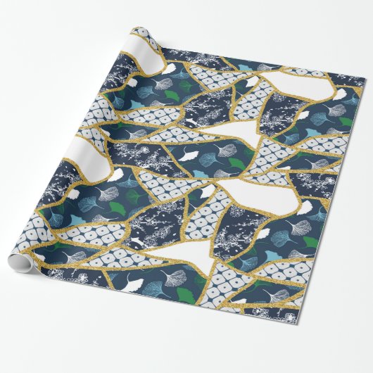 Kintsugi klein inpakpapier (Uitgerold)