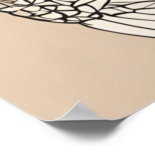 Kintsugi Mother - Schoonheid in imperfectie en lie Poster (Hoek)