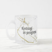 Kintsugi mug crystal matglas koffiemok (Links)