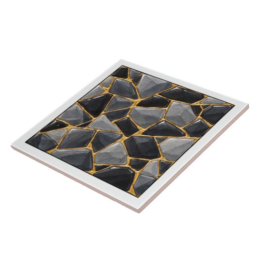 Kintsugi Nacht Tegeltje (Zijkant)