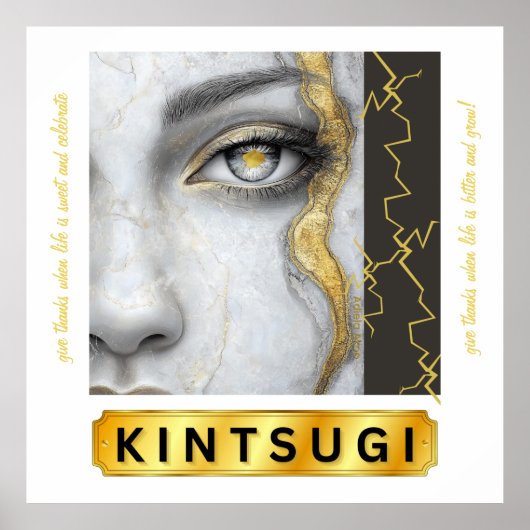 KINTSUGI-Poster Poster (Voorkant)
