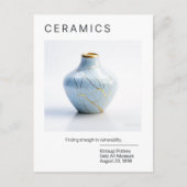 Kintsugi Pottery Post Kaart (Voorkant)