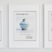 Kintsugi Pottery Poster Series | wit