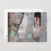 Kinver Edge Rock Houses Briefkaart (Voorkant / Achterkant)