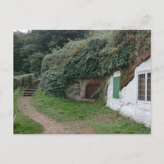 Kinver Edge Rock Houses Briefkaart (Voorkant)