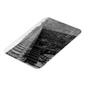 Kinzua Bridge Skywalk B&W Autumn Souvenir Fridge Magneet (Linkerzijde)