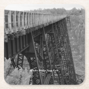 Kinzua Bridge Skywalk Kartonnen Onderzetters