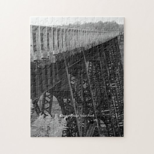 Kinzua Bridge Skywalk Picturesque Family Fun Legpuzzel (Verticaal)