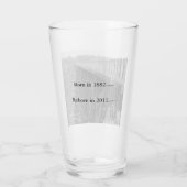 Kinzua Bridge Skywalk Souvenir Glas (Achterkant)