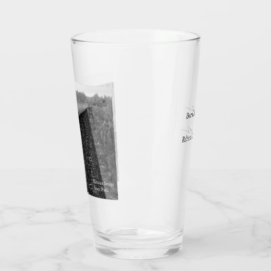 Kinzua Bridge Skywalk Souvenir Glas (Links)