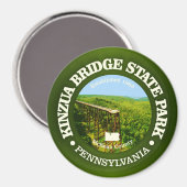 Kinzua Bridge SP Magneet (Voorkant / Achterkant)