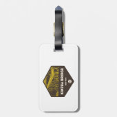 Kinzua Bridge State Park, Pennsylvania Bagagelabel (Achterkant verticaal)