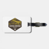 Kinzua Bridge State Park, Pennsylvania Bagagelabel (Achterkant horizontaal)