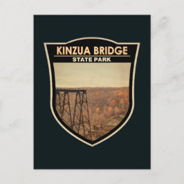 Kinzua Bridge State Park Pennsylvania  Briefkaart
