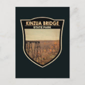 Kinzua Bridge State Park Pennsylvania  Briefkaart (Voorkant)