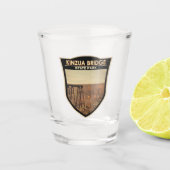 Kinzua Bridge State Park Pennsylvania  Shot Glas (Voorkant)