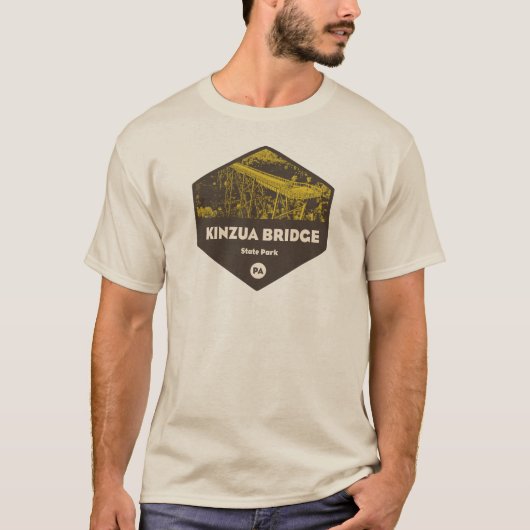 Kinzua Bridge State Park, Pennsylvania T-shirt (Voorkant)