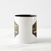 Kinzua Bridge State Park, Pennsylvania Tweekleurige Koffiemok (Center)