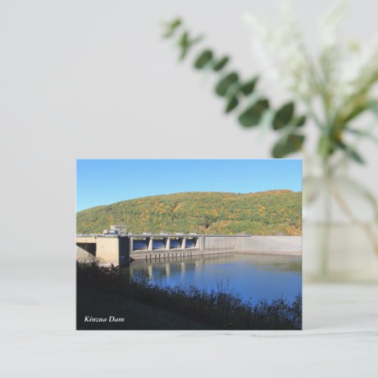 Kinzua Dam Briefkaart (Staand voorkant)