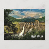 KINZUA DAM, PA BRIEFKAART (Voorkant)