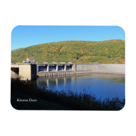Kinzua Dam Reservoir Colorful Herfst Scene Souveni Magneet