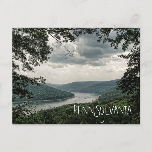 Kinzua Reservoir in PENNSYLVANIA Briefkaart (Voorkant)