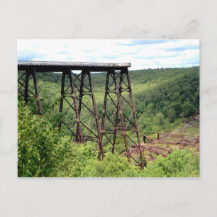 Kinzua Skywalk Bridge Briefkaart