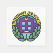 Kinzville Academy Logo Servetten (Voorkant)