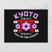 Kioto-stad Cherry Blossom - Japanse steden Briefkaart (Voorkant)