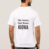 Kiowa Celtic Festival T-shirt (Achterkant)
