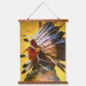 Kiowa Chief  Hangend Wandkleed (Voorkant)