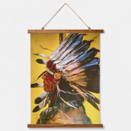 Kiowa Chief Hangend Wandkleed