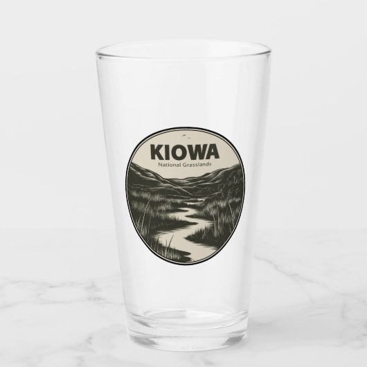 Kiowa National Grasslands Stream Glas (Voorkant)