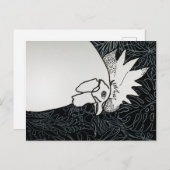 Kip 1 briefkaart (Voorkant / Achterkant)