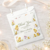 Kip 1e verjaardag Boerderij Bedankt Verjaardag Bedankzakje (Geknipt)