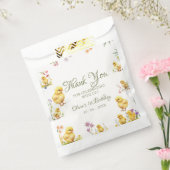 Kip 1e verjaardag Boerderij Bedankt Verjaardag Bedankzakje (Gezegeld)