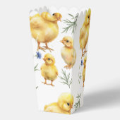 Kip 1e verjaardag Boerderij Verjaardag Bedankdoosjes (Achterkant)