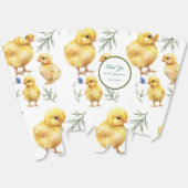 Kip 1e verjaardag Boerderij Verjaardag Bedankdoosjes (Ongevouwen)