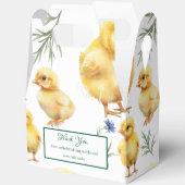 Kip 1e verjaardag Boerderij Verjaardag Bedankdoosjes (Open)