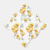 Kip 1e verjaardag Boerderij Verjaardag Bedankdoosjes (Uitgevouwen)