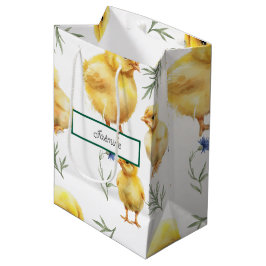 Kip 1e verjaardag Boerderij Verjaardag Medium Cadeauzakje