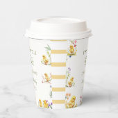 Kip 1e verjaardag Dit kuiken is één verjaardag Papieren Bekers (Links)