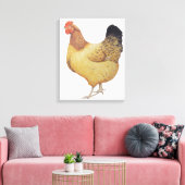 Kip 2012 canvas afdruk (Insitu (Woonkamer))